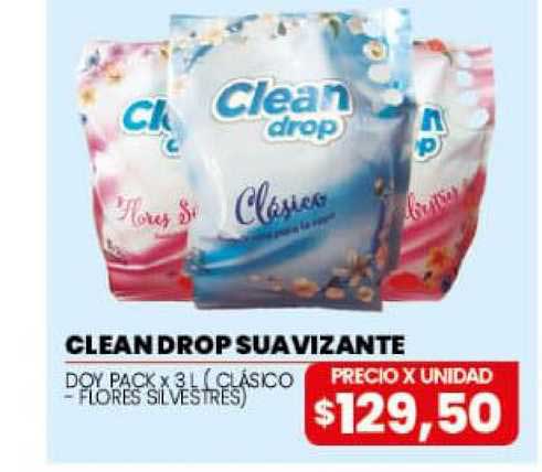 Danisant Clean Drop Suavizante Doy Pack
