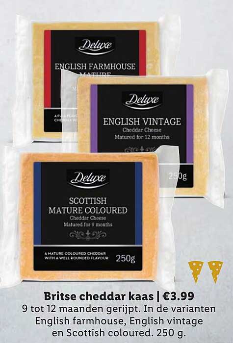 Britse cheddar kaas