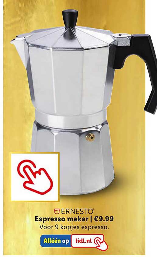 Ernesto Espresso maker