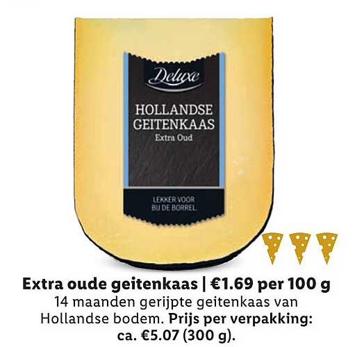 Extra oude geitenkaas