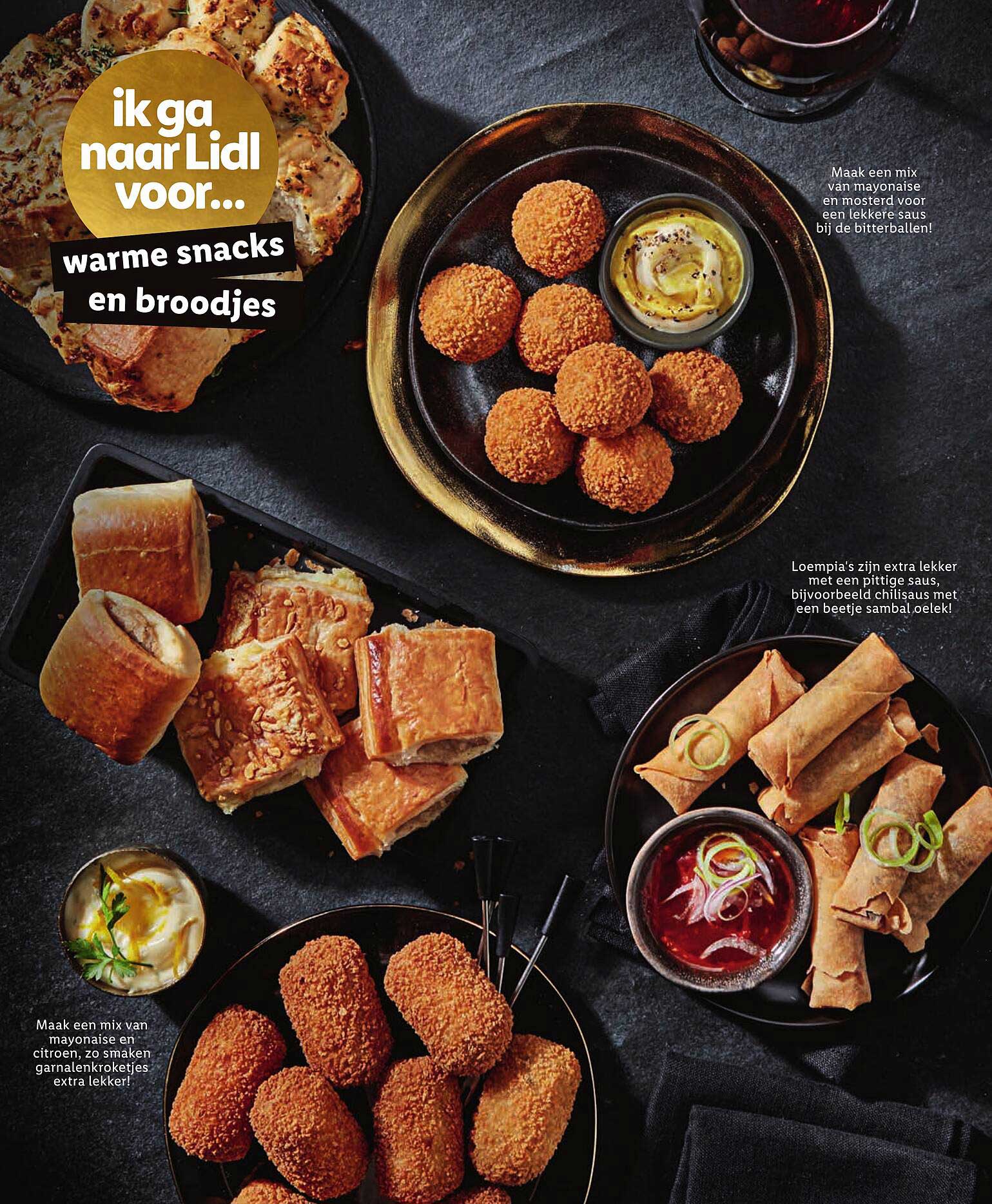 ik ga naar Lidl voor... warme snacks en broodjes