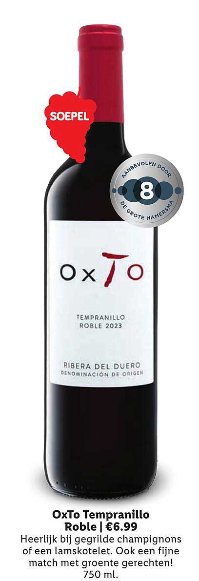 OxTo Tempranillo Roble