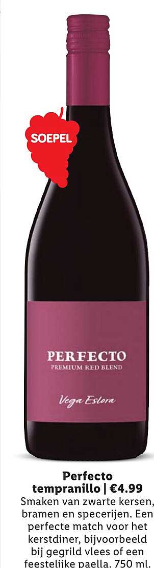 Perfecto tempranillo