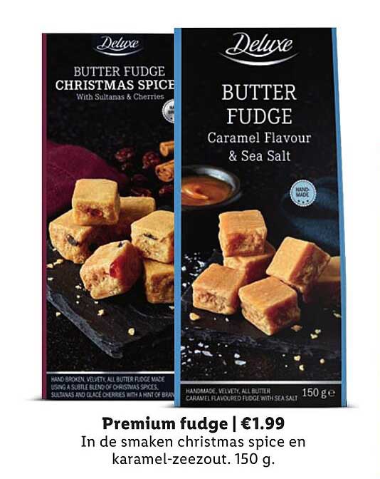 Premium fudge