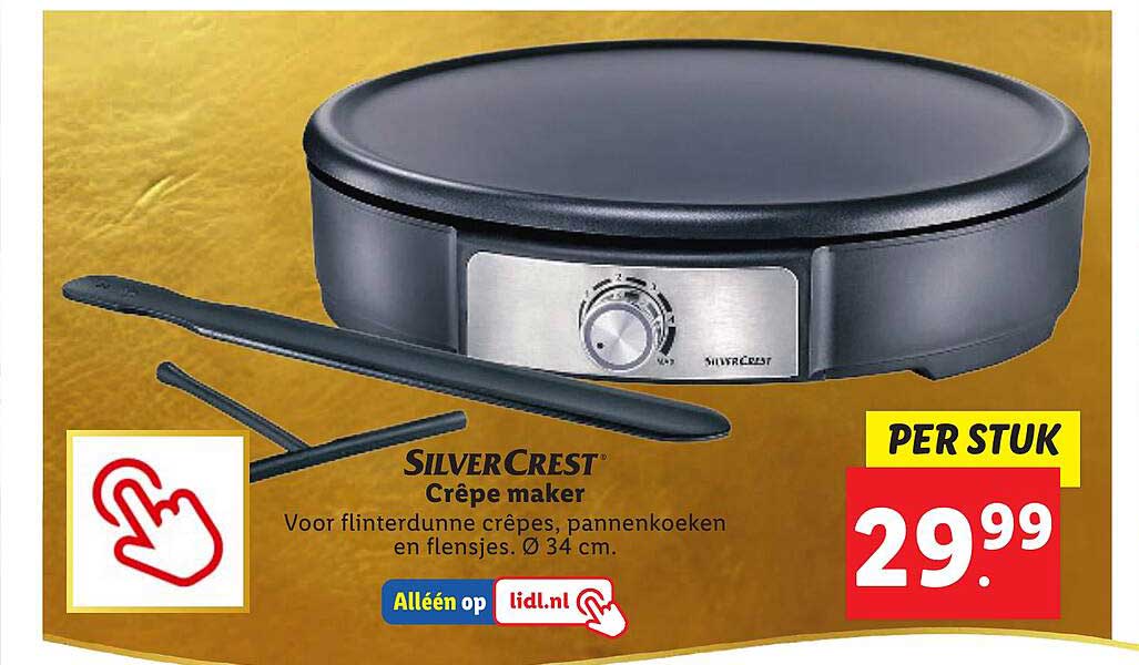 SilverCrest Crêpe maker