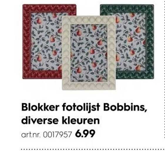 Blokker fotolijst Bobbins, diverse kleuren