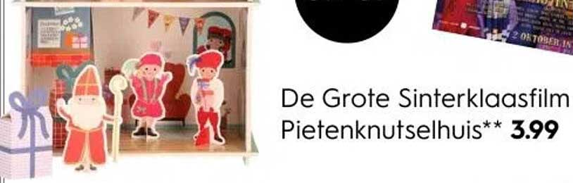 De Grote Sinterklaasfilm Pietenknutselhuis**