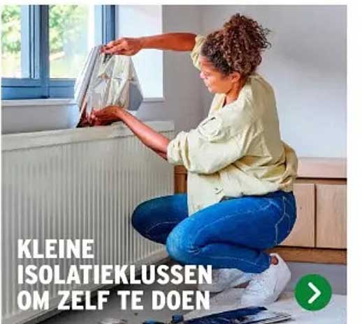 KLEINE ISOLATIEKLUSSEN OM ZELF TE DOEN