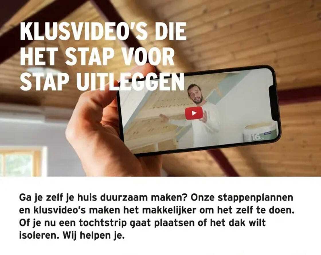 Klusvideo's die het stap voor stap uitleggen