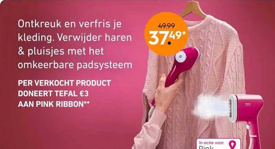 Ontkreuk en verfis je kleding. Verwijder haren & pluisjes met het omkeerbare padsysteem