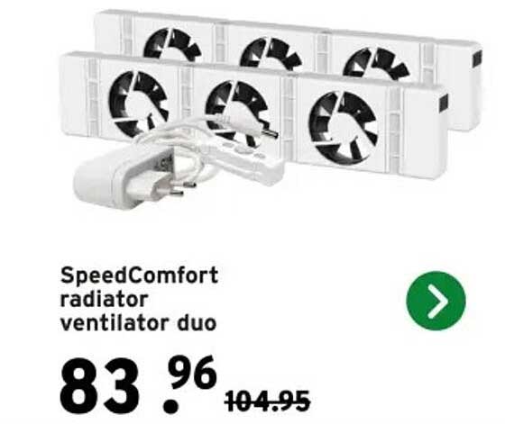 SpeedComfort radiator ventilator duo