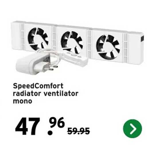 SpeedComfort radiator ventilator mono