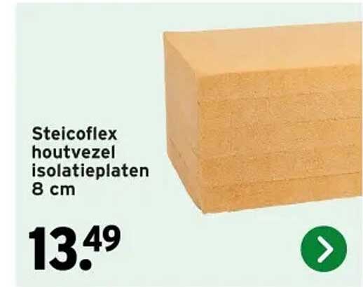 Steicoflex houtvezel isolatieplaten