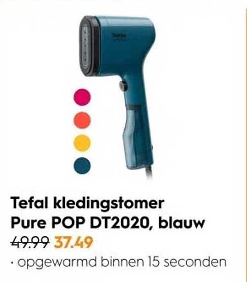 Tefal kledingstomer Pure POP DT2020, blauw