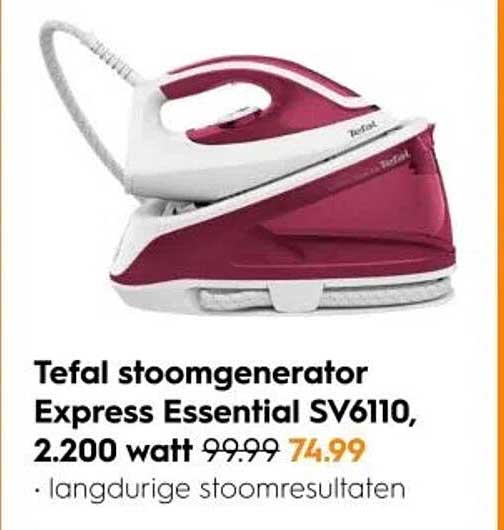 Tefal stoomgenerator Express Essential SV6110