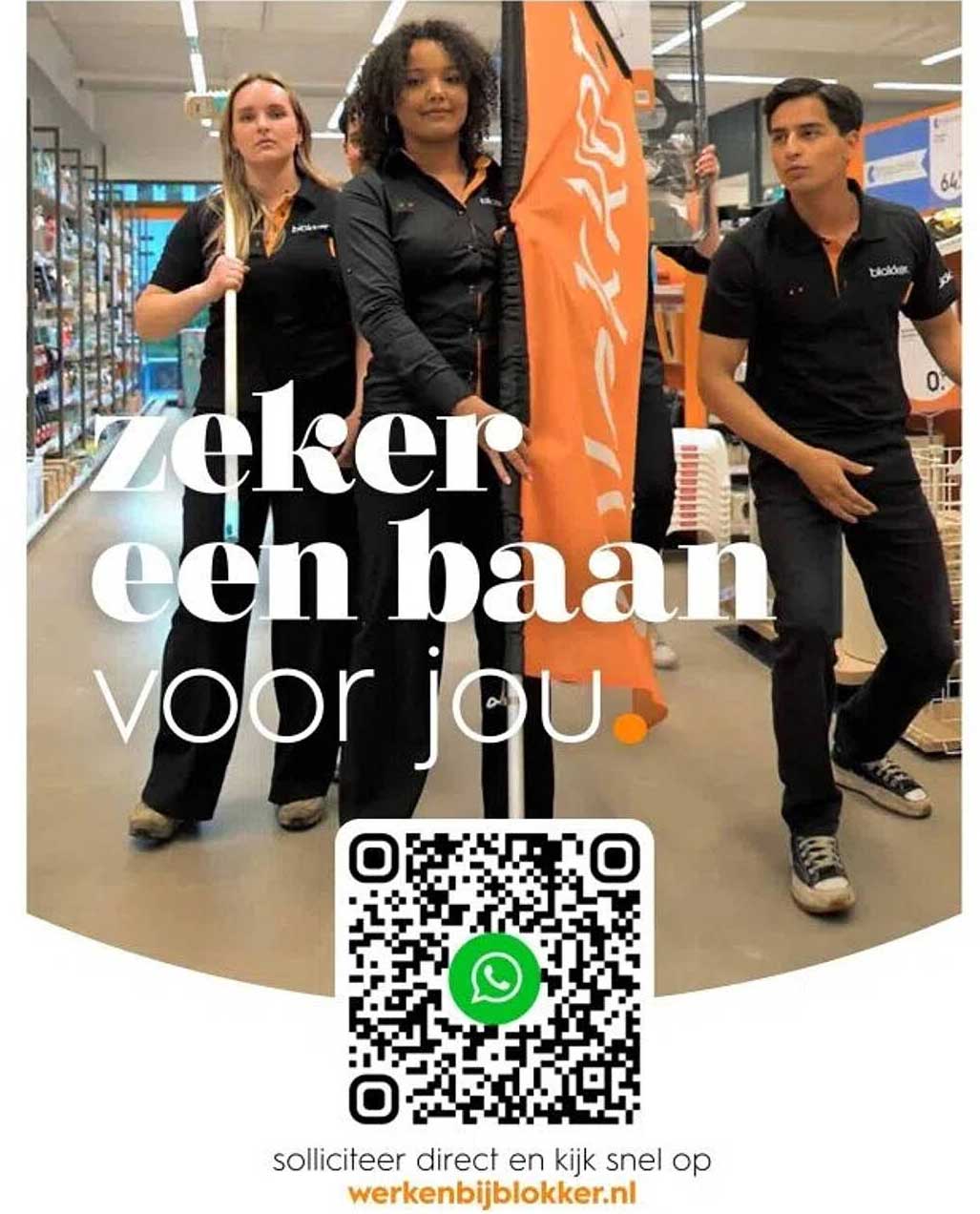 zeker een baan voor jou.