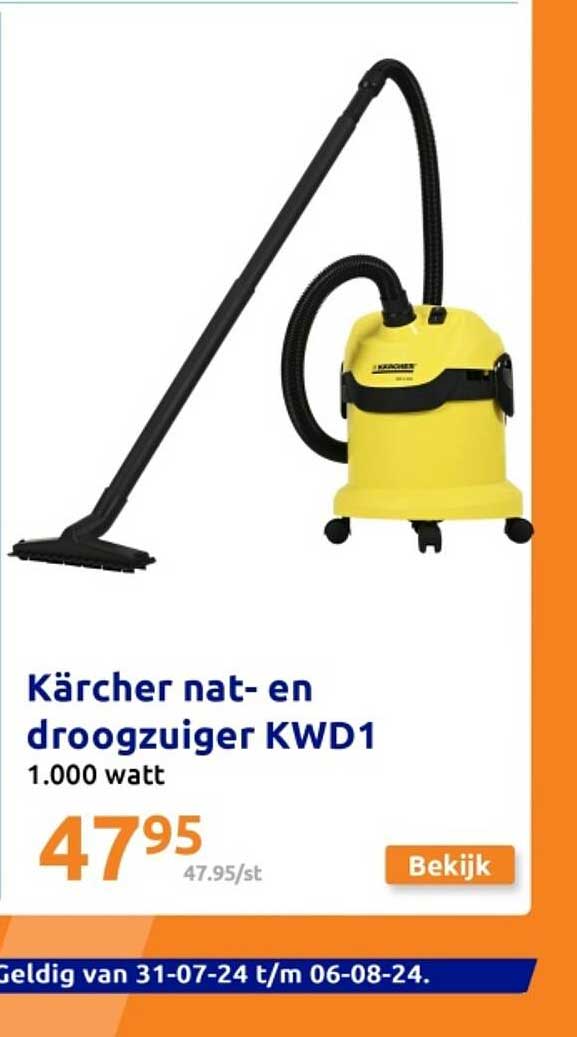 Parkside Nat- En Droogzuiger Aanbieding bij Lidl