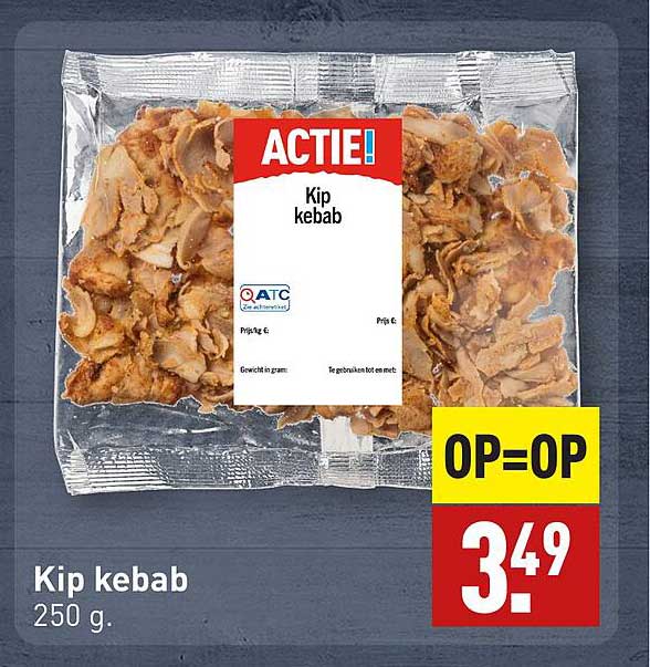 Kip Kip Kebab aanbieding bij ALDI