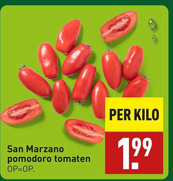 San Marzano Tomaten Aldi