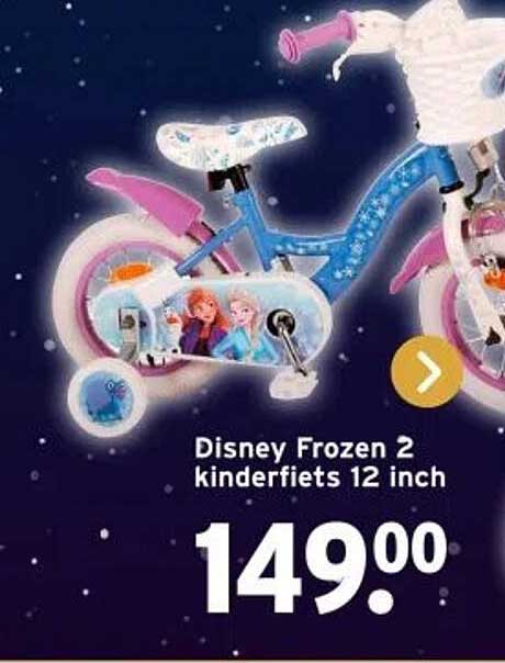 Disney Frozen 2 kinderfiets 12 inch