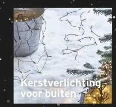 Kerstverlichting voor buiten