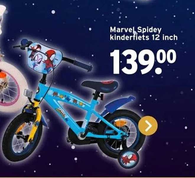 Marvel Spidey kinderfiets 12 inch