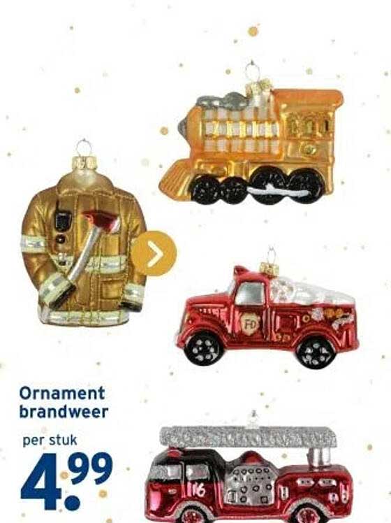 Ornament brandweer