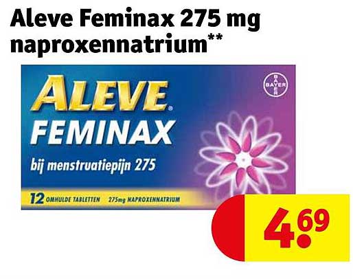 Aleve Feminax 275 mg naproxennatrium