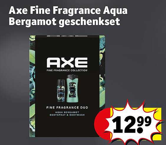 Axe Fine Fragrance Aqua Bergamot geschenkset