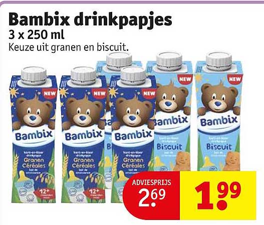 Bambix drinkpapjes