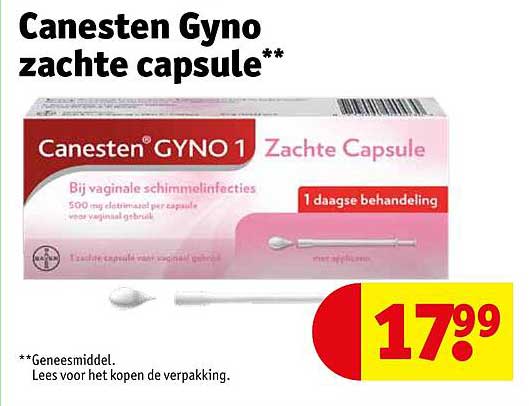 Canesten Gyno zachte capsule