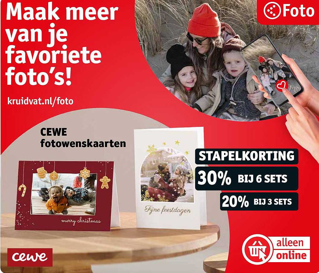 CEWE fotowenskaarten