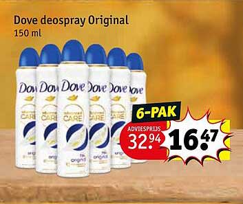 Dove deospray Original