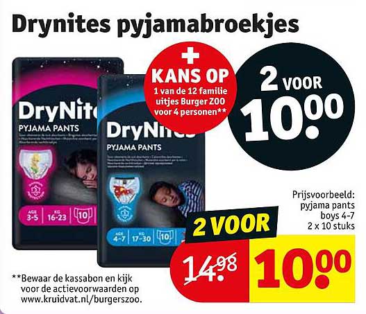 Drynites pyjamabroekjes