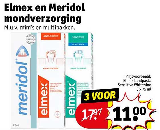 Elmex en Meridol mondverzorging