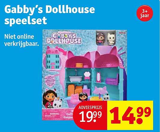 Gabby's Dollhouse speelset