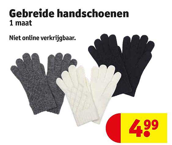 Gebreide handschoenen