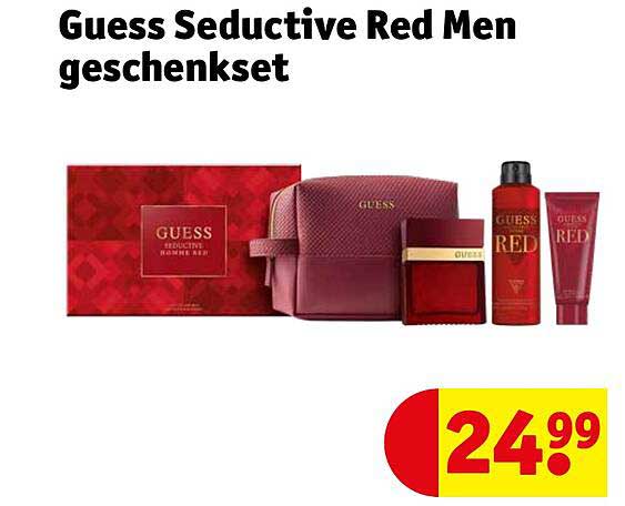 Guess Seductive Red Men geschenkset