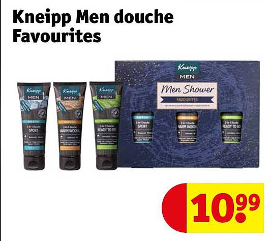 Kneipp Men douche Favourites