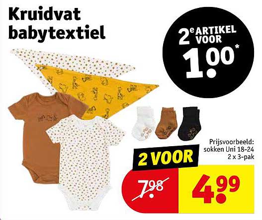 Kruidvat babytextiel