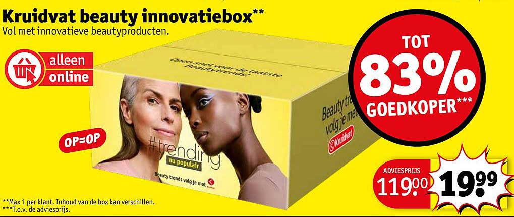 Kruidvat beauty innovatiefbox