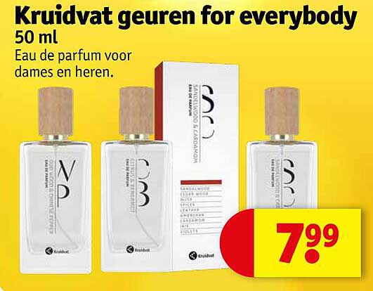 Kruidvat geuren for everybody