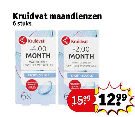 Kruidvat maandlenzen