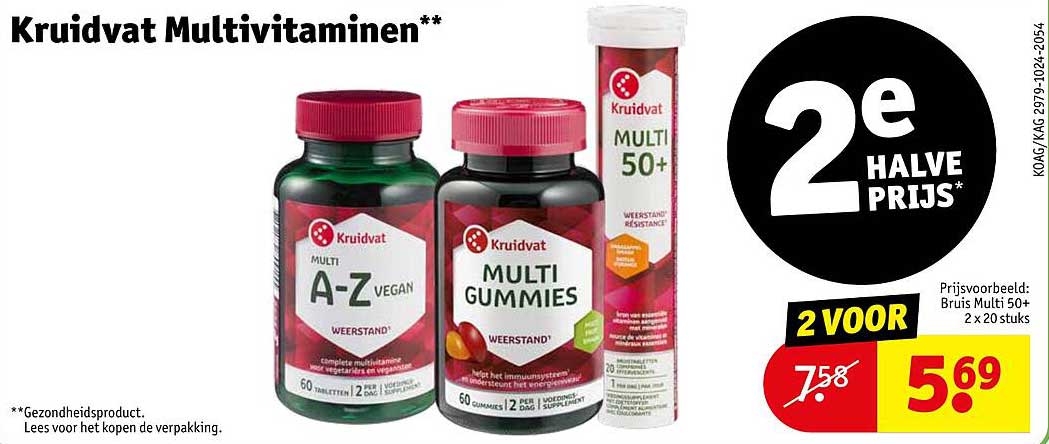 Kruidvat Multivitaminen**