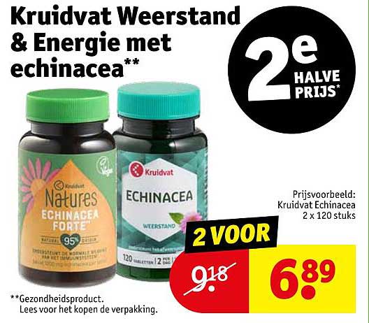 Kruidvat Weerstand & Energie met echinacea**