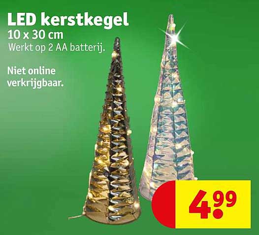 LED kerstkegel