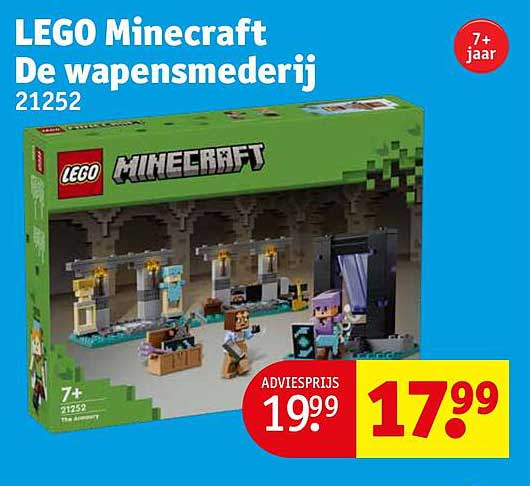 LEGO Minecraft De wapensmederij