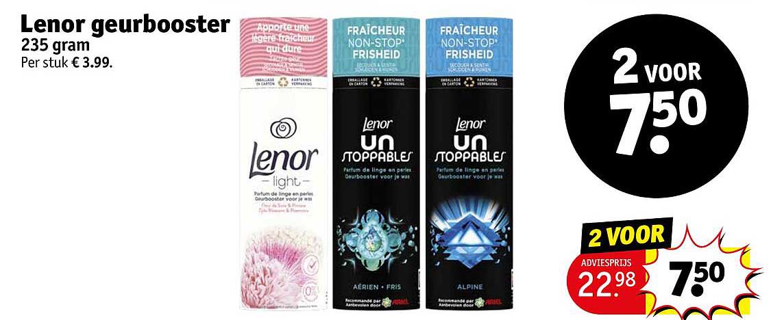 Lenor geurbooster