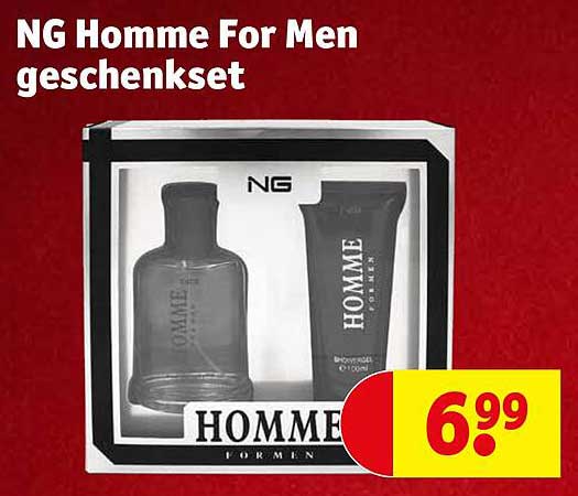 NG Homme For Men geschenkset