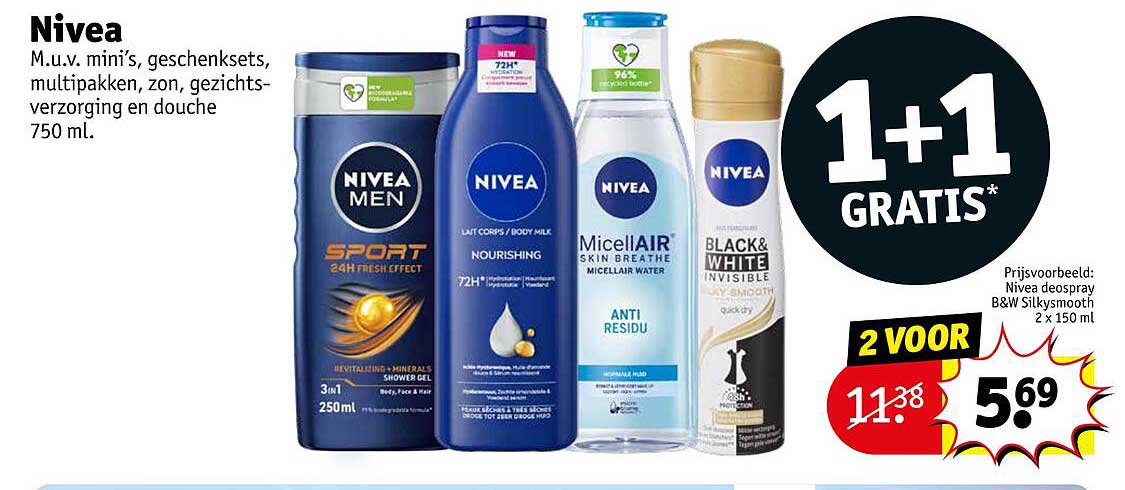 Nivea 1+1 GRATIS